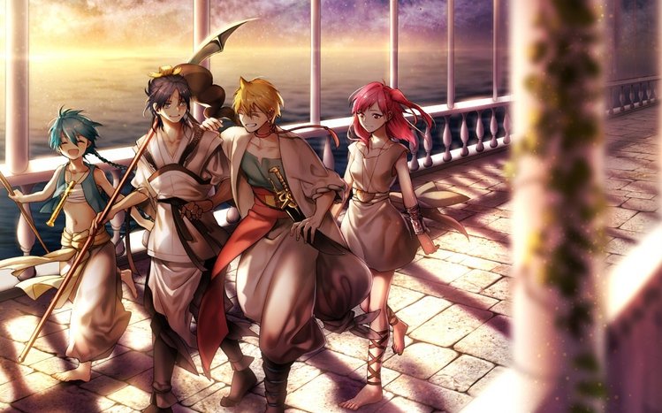 Magi: The Labyrinth of Magic Theme screenshot #13