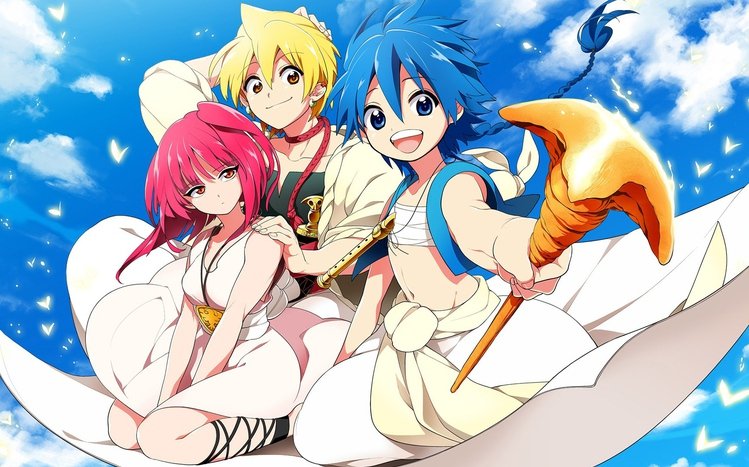 Magi: The Labyrinth of Magic Theme screenshot #9
