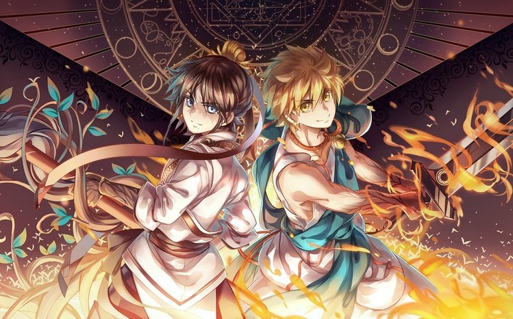 Magi: The Labyrinth of Magic Theme screenshot #4