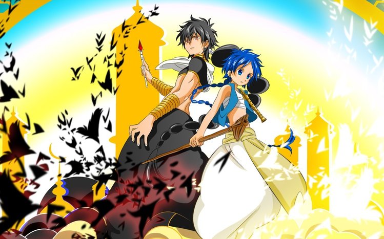 Magi: The Labyrinth of Magic Theme screenshot #7