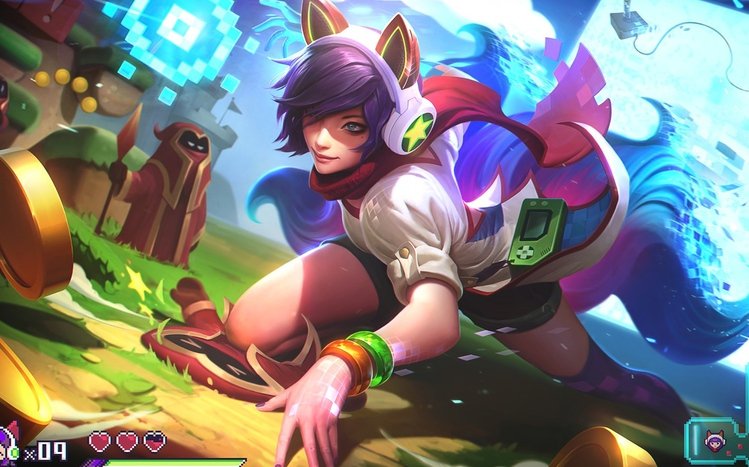 Ahri (LOL) Theme screenshot #12