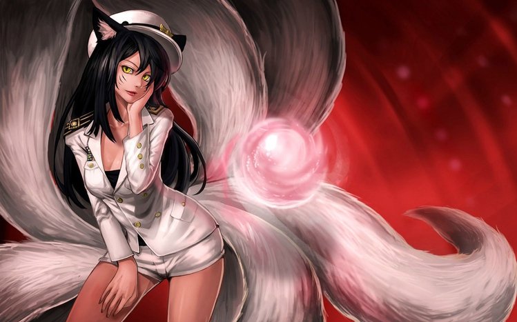 Ahri (LOL) Theme screenshot #13