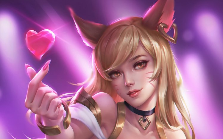 Ahri (LOL) Theme screenshot #10
