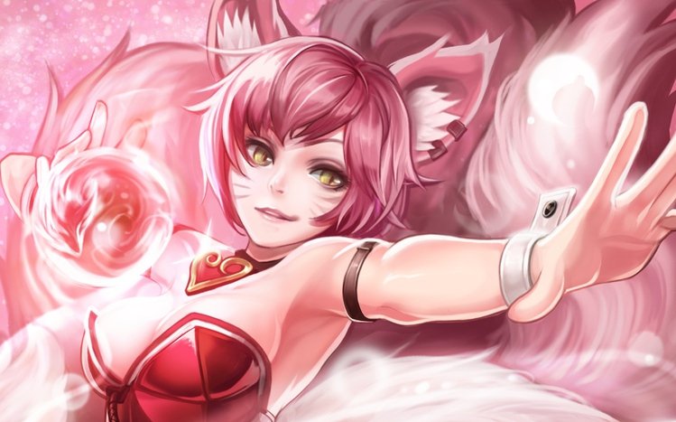 Ahri (LOL) Theme screenshot #4