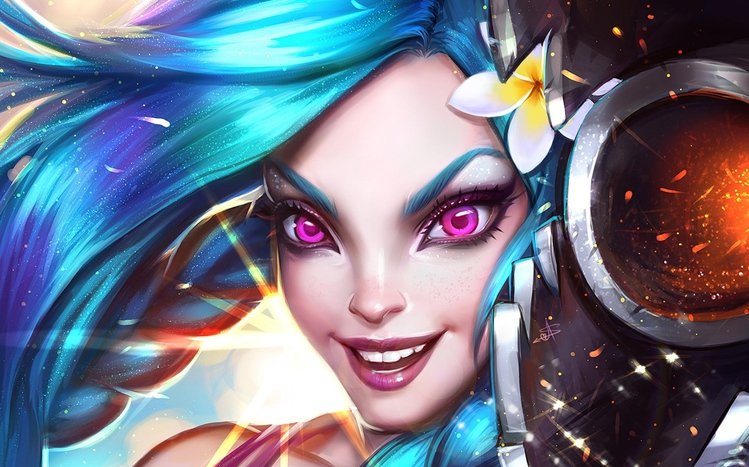 Jinx (LOL) Theme screenshot #9