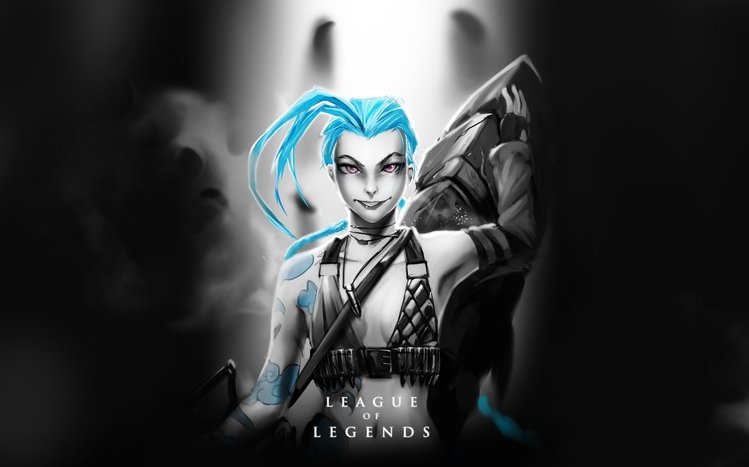 Jinx (LOL) Theme screenshot #3