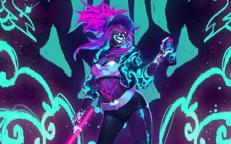 Akali (LOL) Theme screenshot #15