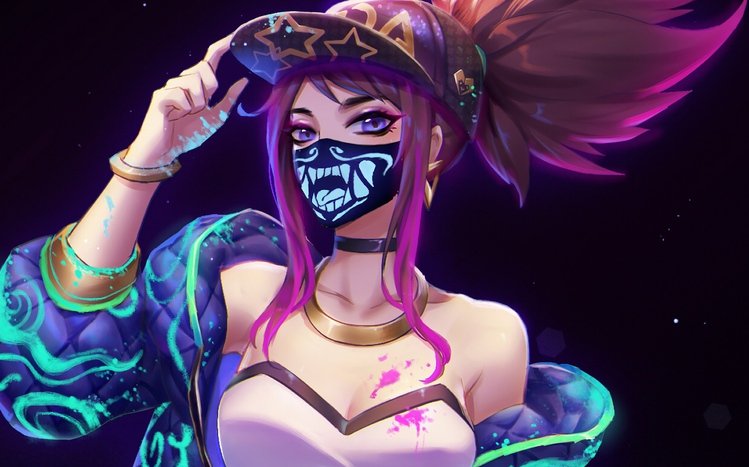 Akali (LOL) Theme screenshot #12