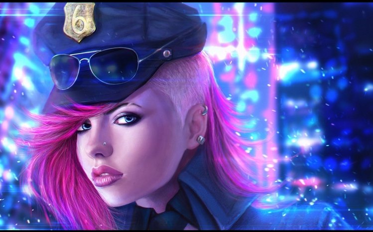 VI (LOL) Theme screenshot #2