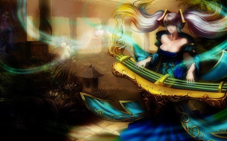 Sona (LOL) Theme screenshot #13