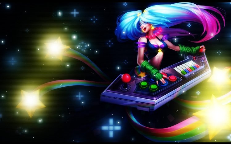 Sona (LOL) Theme screenshot #3