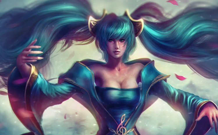 Sona (LOL) Theme screenshot #5