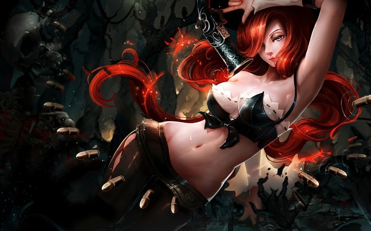 Miss Fortune (LoL) Theme screenshot #11
