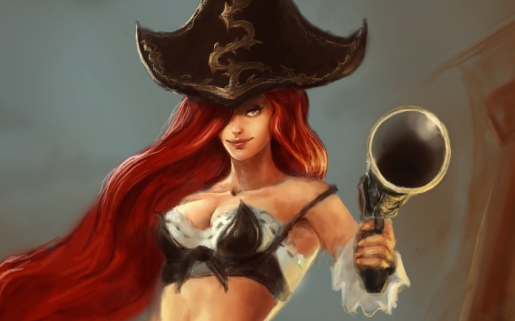 Miss Fortune (LoL) Theme screenshot #3