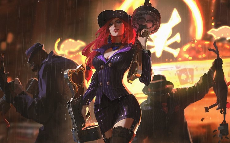 Miss Fortune (LoL) Theme screenshot #12