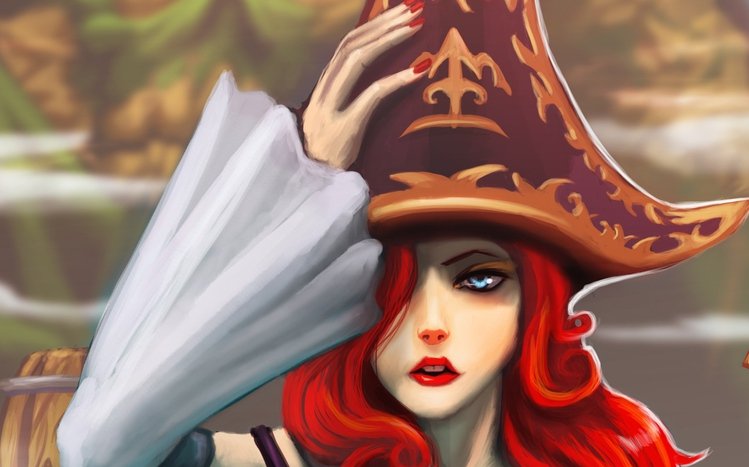 Miss Fortune (LoL) Theme screenshot #5
