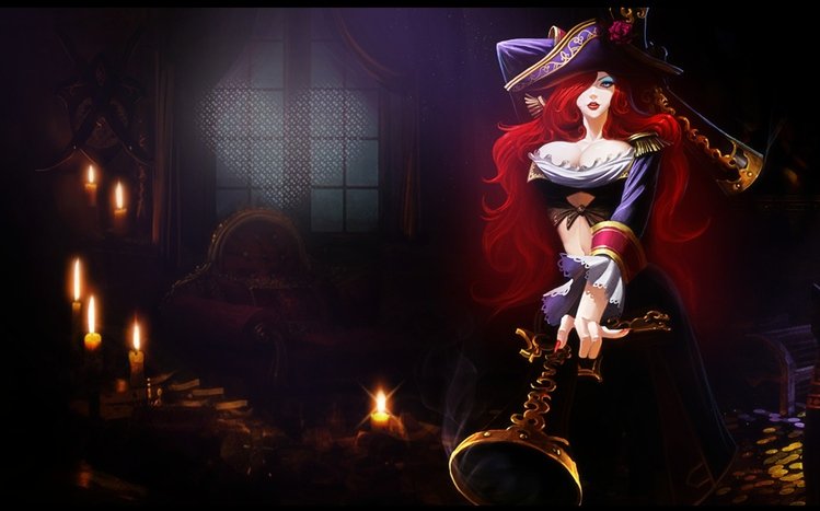 Miss Fortune (LoL) Theme screenshot #2