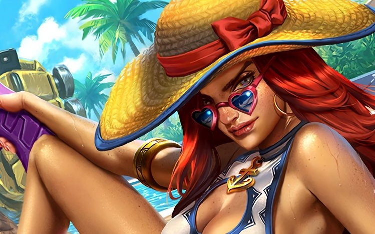 Miss Fortune (LoL) Theme screenshot #8