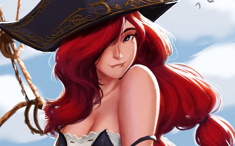Miss Fortune (LoL) Theme screenshot #13