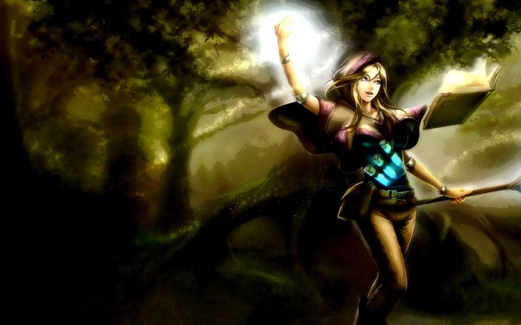 Lux (LOL) Theme screenshot #1