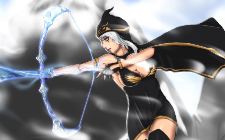 Ashe (LOL) Theme screenshot #15