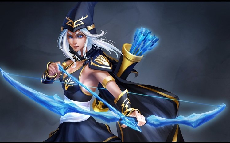 Ashe (LOL) Theme screenshot #6