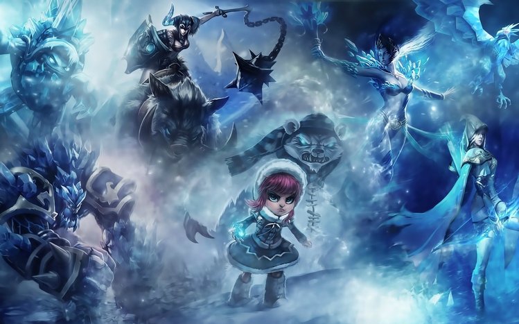 Ashe (LOL) Theme screenshot #3