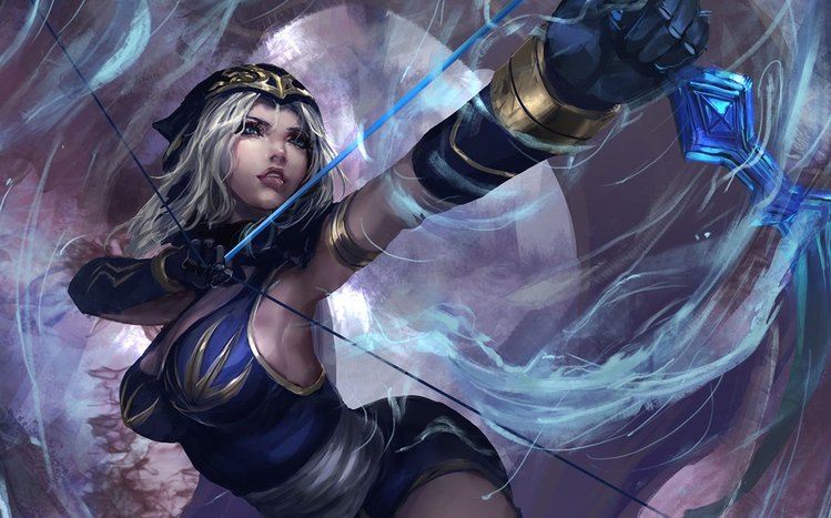 Ashe (LOL) Theme screenshot #11