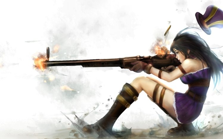 Caitlyn (LOL) Theme screenshot #12