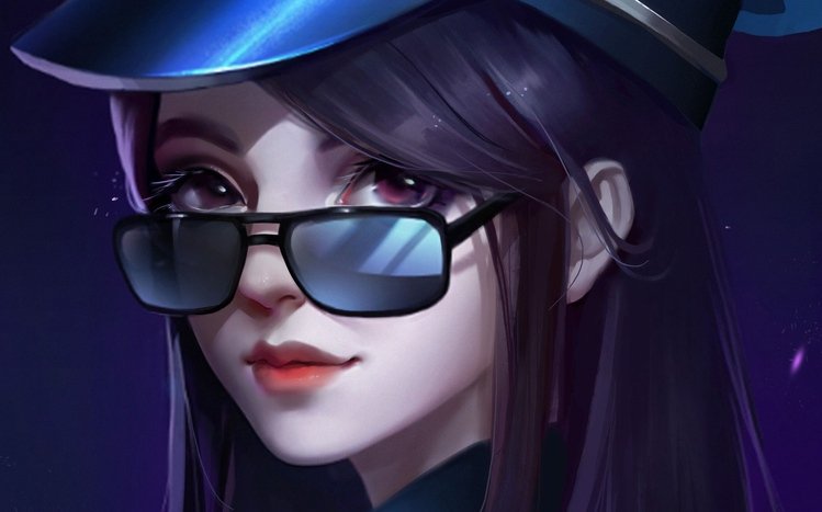 Caitlyn (LOL) Theme screenshot #15