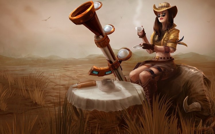 Caitlyn (LOL) Theme screenshot #8