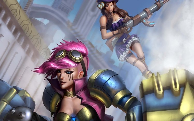 Caitlyn (LOL) Theme screenshot #5