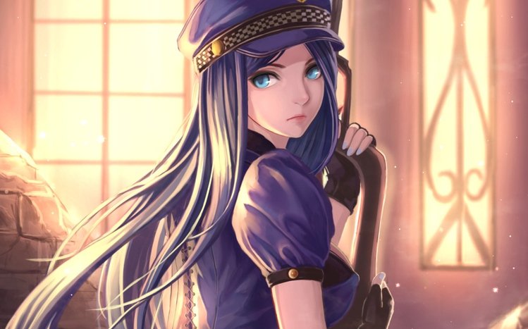 Caitlyn (LOL) Theme screenshot #7