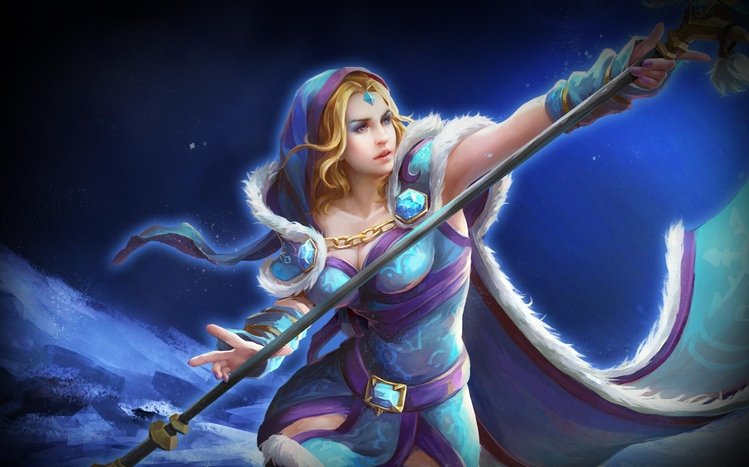 Crystal Maiden (DotA 2) Theme screenshot #1
