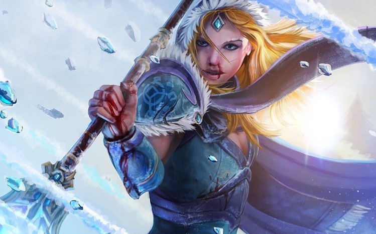 Crystal Maiden (DotA 2) Theme screenshot #4