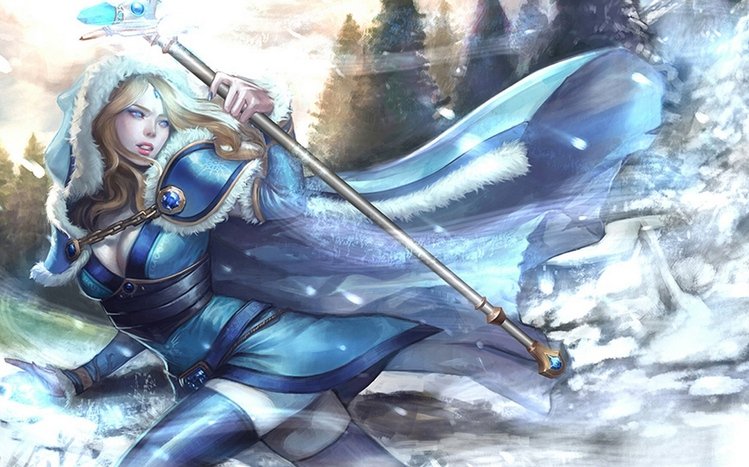 Crystal Maiden (DotA 2) Theme screenshot #6