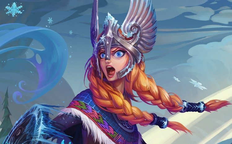 Crystal Maiden (DotA 2) Theme screenshot #11
