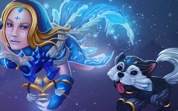 Crystal Maiden (DotA 2) Theme screenshot #15