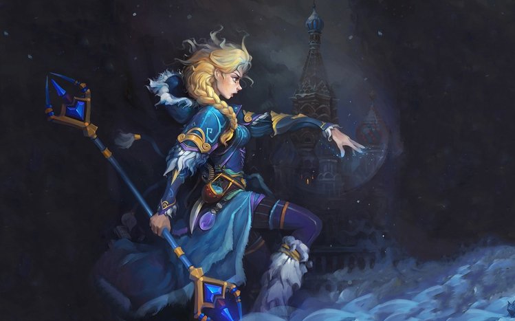 Crystal Maiden (DotA 2) Theme screenshot #3