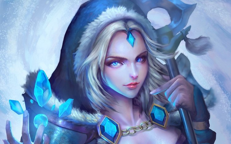 Crystal Maiden (DotA 2) Theme screenshot #8