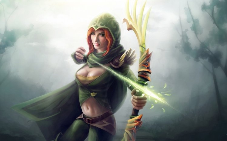 Windranger (DotA 2)  Theme screenshot #10