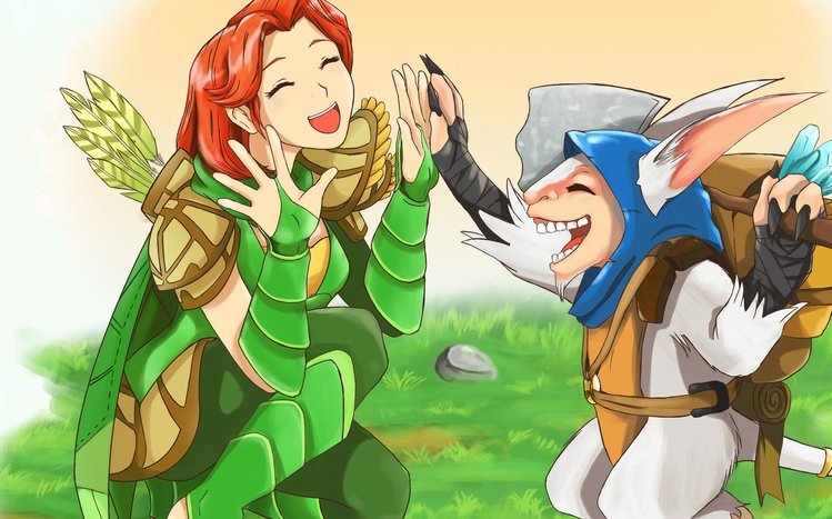 Windranger (DotA 2)  Theme screenshot #11