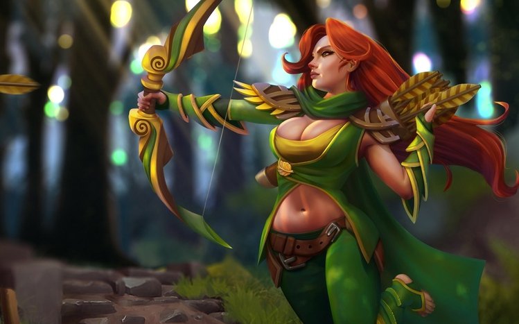 Windranger (DotA 2)  Theme screenshot #8