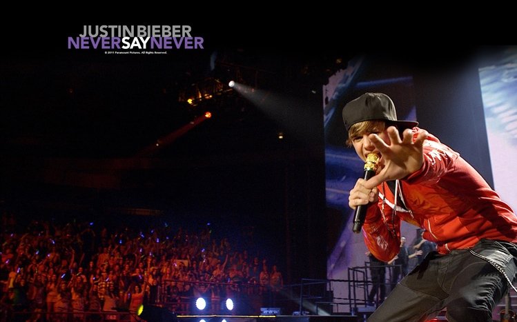 Justin Bieber: Never Say Never Theme screenshot #4