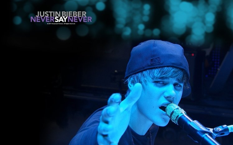 Justin Bieber: Never Say Never Theme screenshot #5