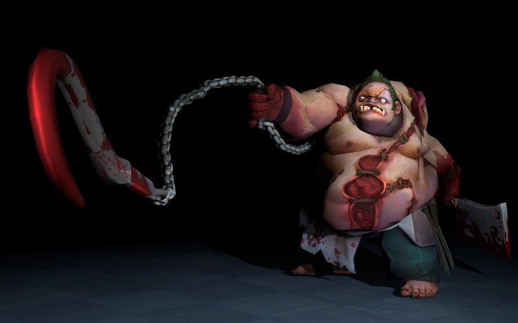 Pudge (DotA 2) Theme screenshot #1