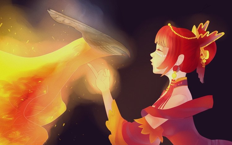 Lina (DotA 2) Theme screenshot #11
