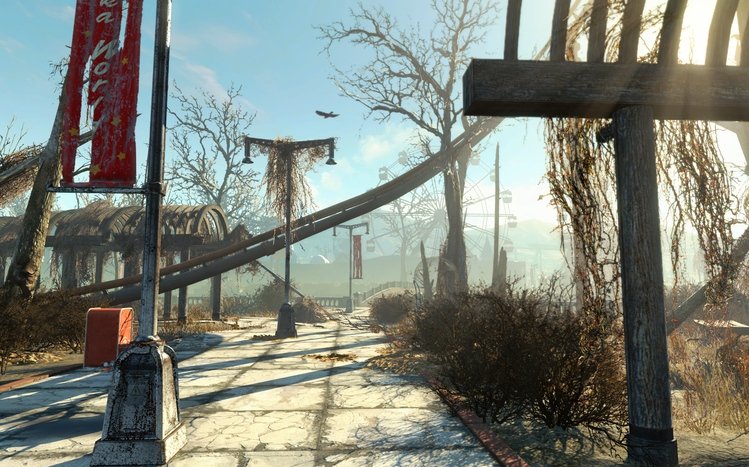 Fallout Landscapes Theme screenshot #8
