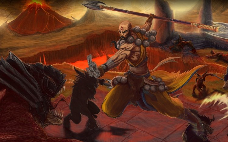 Monk (Diablo III) Theme screenshot #5