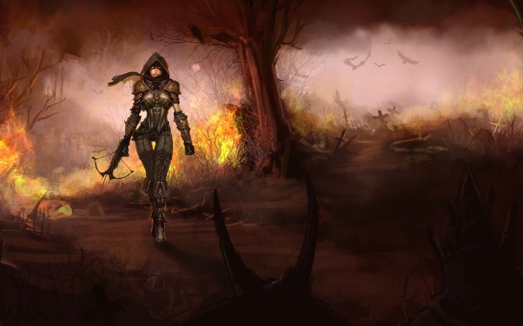 Demon Hunter (Diablo III) Theme screenshot #8